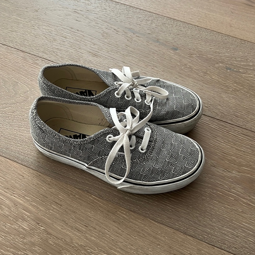 Vans platform sneakers - geometric design